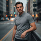 👕 50% RABATT 💼 | Herr Snabbtorkande Polo – Atletisk Passform & Skrynkelfri