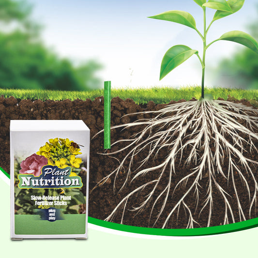 🌱 50% RABATT 🌿 | Långsamt Frigörande Gödselpinnar – För Blommor, Grönsaker & Krukväxter