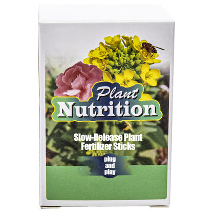 🌱 50% RABATT 🌿 | Långsamt Frigörande Gödselpinnar – För Blommor, Grönsaker & Krukväxter