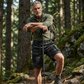 🩳 50% RABATT NU!🌿 Herr Taktiska Cargo Shorts – Flera Fickor & Lös Passform – Camo Streetwear 💪