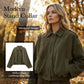 🧥 50% RABATT ✨ | Kort Bomberjacka i Mockaliknande Material – Mjukt Tyg & Modern Passform