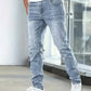 🔥 50% RABATT 👖 | Moderna Stretchjeans i Slim Fit – Vintage-tvättad & Stretchig