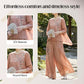 👗 50% RABATT 🌸 | Vintage 2-delat Set – Broderad Bomullslinne & Vida Byxor
