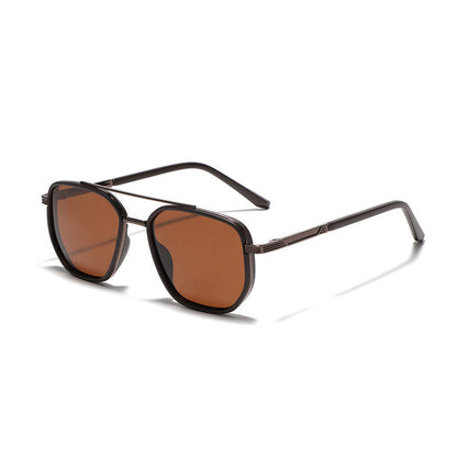 🕶️ 50% RABATT NU! 🌞 Unisex Fyrkantiga Polariserade Solglasögon – UV400-skydd & Vintage-stil – Bländfri Sikt 🏖️