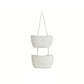 🧺 50% RABATT NU! 🌿 3-Nivå Vägg-Hängande Förvaring – Boho Rep & Utrymmesbesparare – Organisera med Stil 🏡