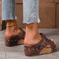 🌴 50% RABATT NU! 👡 Sandaler med Kilklack – Peep-Toe Design, Halksäkra Sulor & Lättviktskomfort ☀️