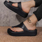 👡 50 % RABATT NU! ☁️ Trendiga tåloop-plattformssandaler – lätta EVA, stabila & allmatchande – perfekt för dagligt bruk 🌸