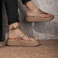 👡 50 % RABATT NU! ☁️ Trendiga tåloop-plattformssandaler – lätta EVA, stabila & allmatchande – perfekt för dagligt bruk 🌸