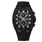 ⌚ 50% RABATT ✨ | Modern Tonneauformad Klocka – Kronograf & Silikonrem