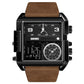 ⌚ 50% RABATT NU! 🏃 50mm Oversize Sport Watch – Dubbla Rörelser & Lysande Visare – Vattentålig & Lättavläst – Perfekt för Sport & Arbete 💪