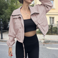 🧥 50% RABATT ☁️ | Lätt Kort Jacka för Damer – Ledig Passform & Elastiska Muddar