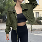 🧥 50% RABATT ☁️ | Lätt Kort Jacka för Damer – Ledig Passform & Elastiska Muddar