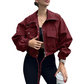 🧥 50% RABATT ☁️ | Lätt Kort Jacka för Damer – Ledig Passform & Elastiska Muddar