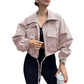 🧥 50% RABATT ☁️ | Lätt Kort Jacka för Damer – Ledig Passform & Elastiska Muddar