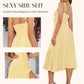 👗 50% RABATT ✨ | Elegant Snörklänning – Lace-up Design & Sexig Sidoslits