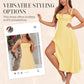👗 50% RABATT ✨ | Elegant Snörklänning – Lace-up Design & Sexig Sidoslits