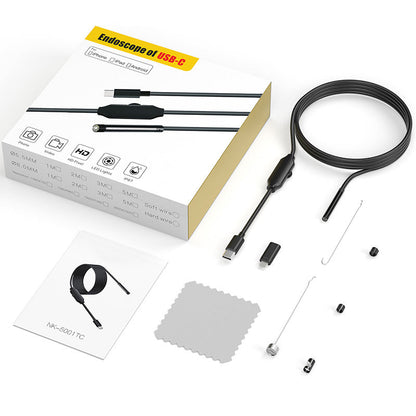📷 50 % RABATT NU! 🔦 Vattentät boreskopkamera med justerbar belysning – HD-upplösning, LED-ljus & IP67 – perfekt för bil, rör och inspektion 🔍