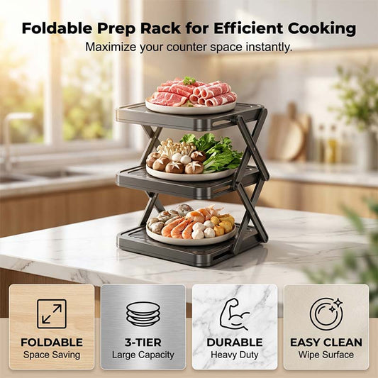 🍽️ 50 % RABATT NU! 📦 Flervåningsförvaringsställ för skålar – hopfällbar, stabil & maximerar ditt köksutrymme ✨