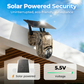 📹 50% RABATT NU! 🌞 4MP Sol PTZ-kamera – 355° Pan & Tilt, Inbyggt Batteri, Tvåvägskommunikation & IP66 Väderbeständig 🛡️