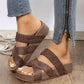 👡 50% RABATT! ☀️ Kilklackssandaler – Dubbla Remmar, Plattform & Perfekt För En Trendig Sommarlook 💃