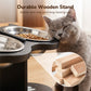 🐱 50 % RABATT NU! 🍽️ Upphöjd hund- och kattmatskål med 3 skålar – halkfri & stabil – ergonomisk design för bättre matsmältning 🐾