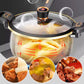 🍲 50% RABATT NU! 🔥 Emaljerad Tryckminipanna med Non-stick – Spara Tid i Köket – 8L Stor Kapacitet – Perfekt för Soppor, Grytor & Ångning – Snabb & Jämn Värmefördelning 🥘