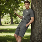 🩳 50 % RABATT NU! 🏕️ Casual cargoshorts för män med resår i midjan – flera fickor, slitstark polyester & knälång passform – perfekt för äventyr 🌿