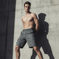 🩳 50 % RABATT NU! 🏕️ Casual cargoshorts för män med resår i midjan – flera fickor, slitstark polyester & knälång passform – perfekt för äventyr 🌿