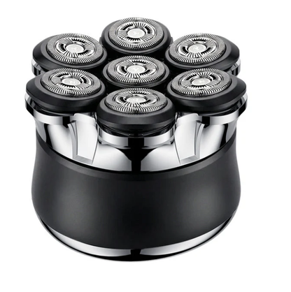 ⚡ 50 % RABATT NU! 🪒 Tvättbar rakhyvel med sju blad – IPX7, självslipande blad & 150 min batteri – perfekt för våt och torr rakning 💈