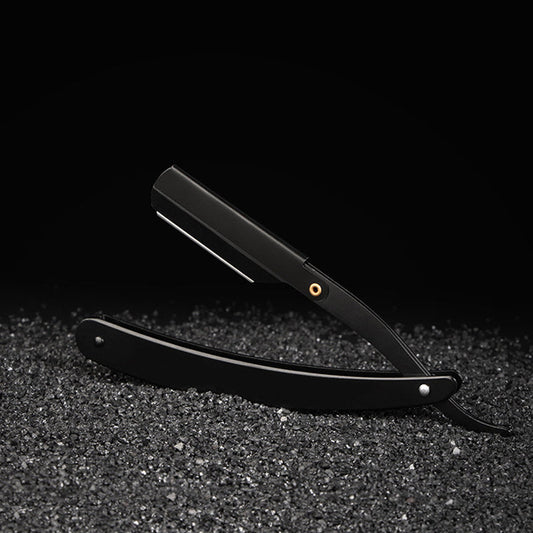 🪒 50% RABATT NU! ✨ Rakhyvel i Rostfritt Stål – Ergonomiskt Handtag, Säkert Klämhuvud & Kompakt Hopfällbar Design 💈