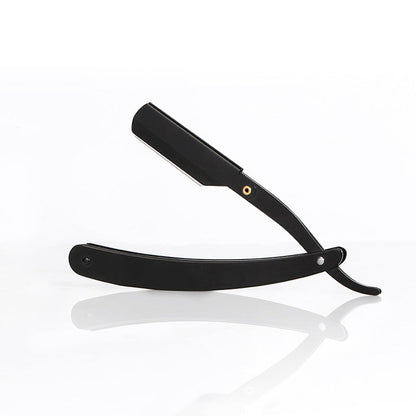 🪒 50% RABATT NU! ✨ Rakhyvel i Rostfritt Stål – Ergonomiskt Handtag, Säkert Klämhuvud & Kompakt Hopfällbar Design 💈