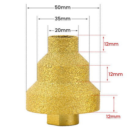 💎 50% RABATT NU! 🔩 Diamantkärna Hålsåg Borr – 3-stegs Borrning, Vass & Långvarig – För Kakel, Marmor, Granit, Betong & Mer 🔧