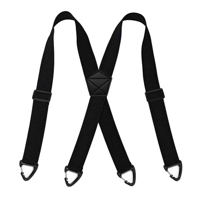 👔 50% RABATT NU! 🔗 Hängslen för män med X-rygg och hakefästen – Kraftiga Klämmor, Breda Remmar & Justerbara 👖