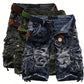 🩳 50% RABATT NU! 🧵 Herr Multi-Ficka Cargo Shorts – Klassisk Stil, Hållbart Tyg & Mångsidig ✨