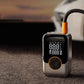 🔋 50 % RABATT NU! 💨 Däckpump – bärbar luftkompressor – smart auto-stop, trippelt kylsystem & LED-ljus – perfekt för bilresor och nödsituationer 🚗