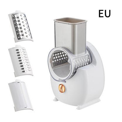 🔪 50% RABATT NU! ⚡ Elektrisk Grönsaksskärare & Ostrivjärn – Enknappsmanöver, 3-i-1 Blad & Lättstädad ✨