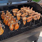 🍗 50% RABATT NU! 🔥 Rostad Kycklingklubbor Ställ – Rostfritt Stål, Hopfällbar & 14 Platser – Jämn Tillagning, Inga Brända Fläckar – BBQ Essential ✨