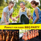 🍗 50% RABATT NU! 🔥 Rostad Kycklingklubbor Ställ – Rostfritt Stål, Hopfällbar & 14 Platser – Jämn Tillagning, Inga Brända Fläckar – BBQ Essential ✨