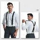 👔 50% RABATT NU! ✨ Herrhängslen med X-rygg & Krokclips – Justerbara & Komfortabla – Perfekt för Kostym & Jeans 💼