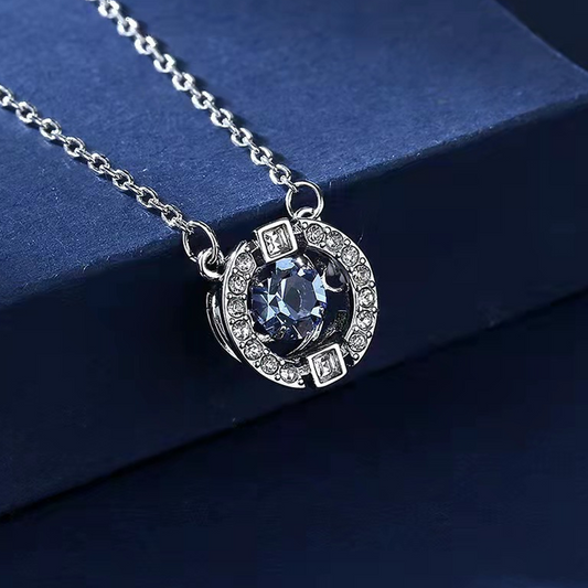 💎 50% RABATT NU! ✨ Svettbeständig Pläterad Dansande Rhinestone Halsband – Dansande Sten, Rhinestone Halo & Klassisk O-kedja 💃
