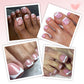 💅 50% RABATT NU! 👣 Press On Tånaglar för Kvinnor – Långvarig, Bekväm Passform & Enkel Applicering ✨