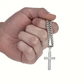 ⛓️ 50% RABATT NU! ✝️ Herr Halsband i Rostfritt Stål med Korshäng – Tidlös Symbol, Hållbara Material & Presentredo Box 🎁