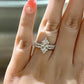 💍 50% RABATT! ✨ Elegant Gnistrande Kubisk Zirkonia Ring – Tidlös Design, Högglans Finish & Perfekt För En Stjärnklar Look 🌟