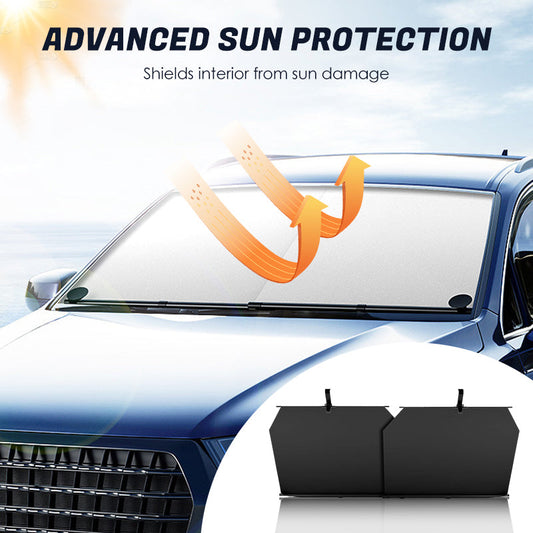 ☀️ 50% RABATT NU! 🚗 2PCS Utdragbar Solskydd för Bilrutan – UV-skydd, Lätt Utdragbar & Universell Passform ✨