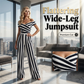 👗 50% RABATT NU! ✨ Dam Off-Axel Jumpsuit – Vida Ben & Korsning Hals – Elegant & Hög Midja 💃