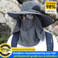⛰️ 50% RABATT NU! ☀️ Utomhus Bergsklättring Solhatt – UPF 50+, Nackflik & Ventilation – Perfekt För Vandring & Trekking 🧢