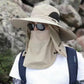 ⛰️ 50% RABATT NU! ☀️ Utomhus Bergsklättring Solhatt – UPF 50+, Nackflik & Ventilation – Perfekt För Vandring & Trekking 🧢