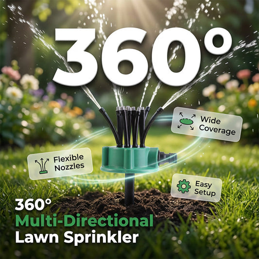🌿 50% RABATT NU! 🚿 Precision Bevattningsspridare – Anpassbara Sprutmönster & Vattenbesparande 💧