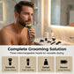 💈 50 % RABATT NU! ✂️ Professionellt hårklippnings- och trimmerset för män – 3-i-1, USB-C & vintage design – perfekt för grooming hemma 🪒