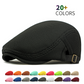 🧢 50% RABATT NU!🌿 Andningsbar Flat Cap – Mesh Tyg, Justerbar & Svettband – Sommar Essential ☀️